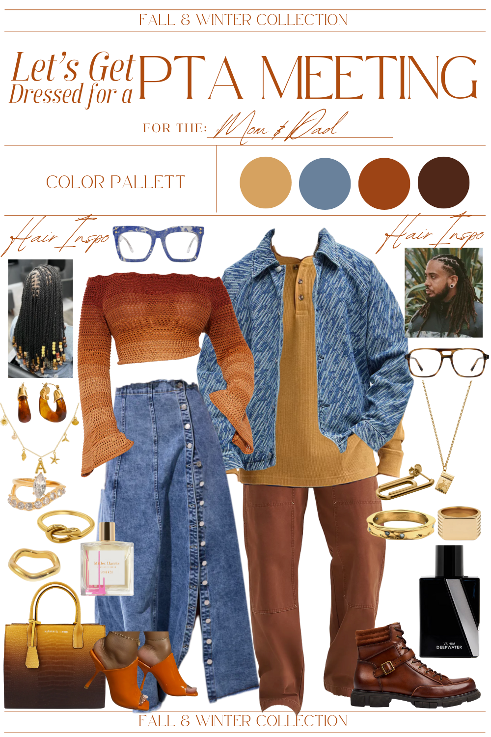 Fall Couples Outfit Inspo | PTA Outfit Inspo | Casual Friday Outfit Inspo