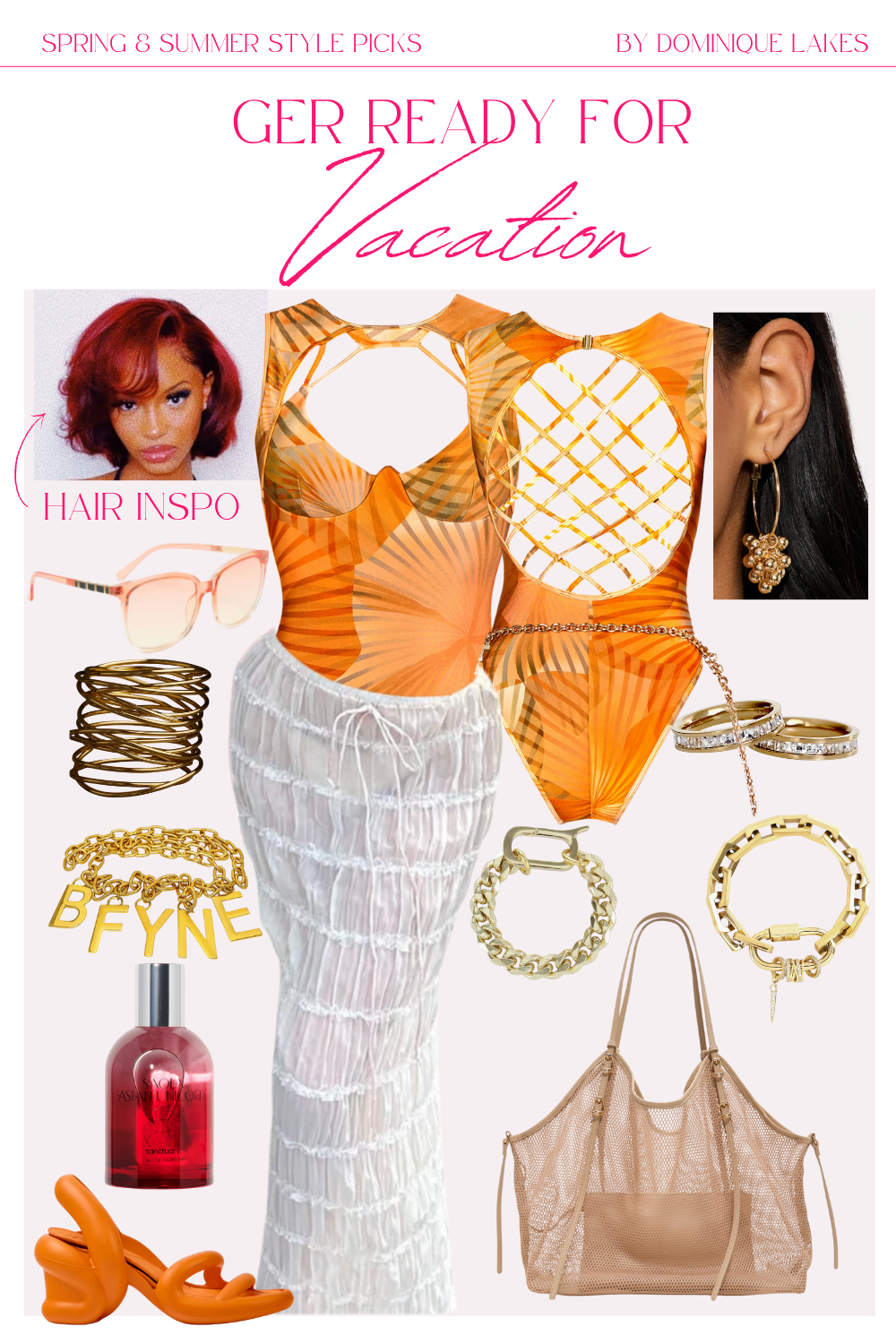 Tropical Vacation Outfit Inspo | Fashion Maximalist Vacation Inspo