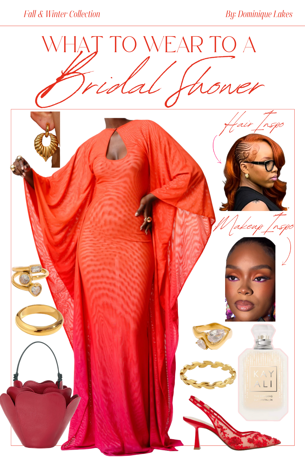 Bridal Shower Guest Outfit Black Women | Dramatic Outfit Inspo Midsize Women
