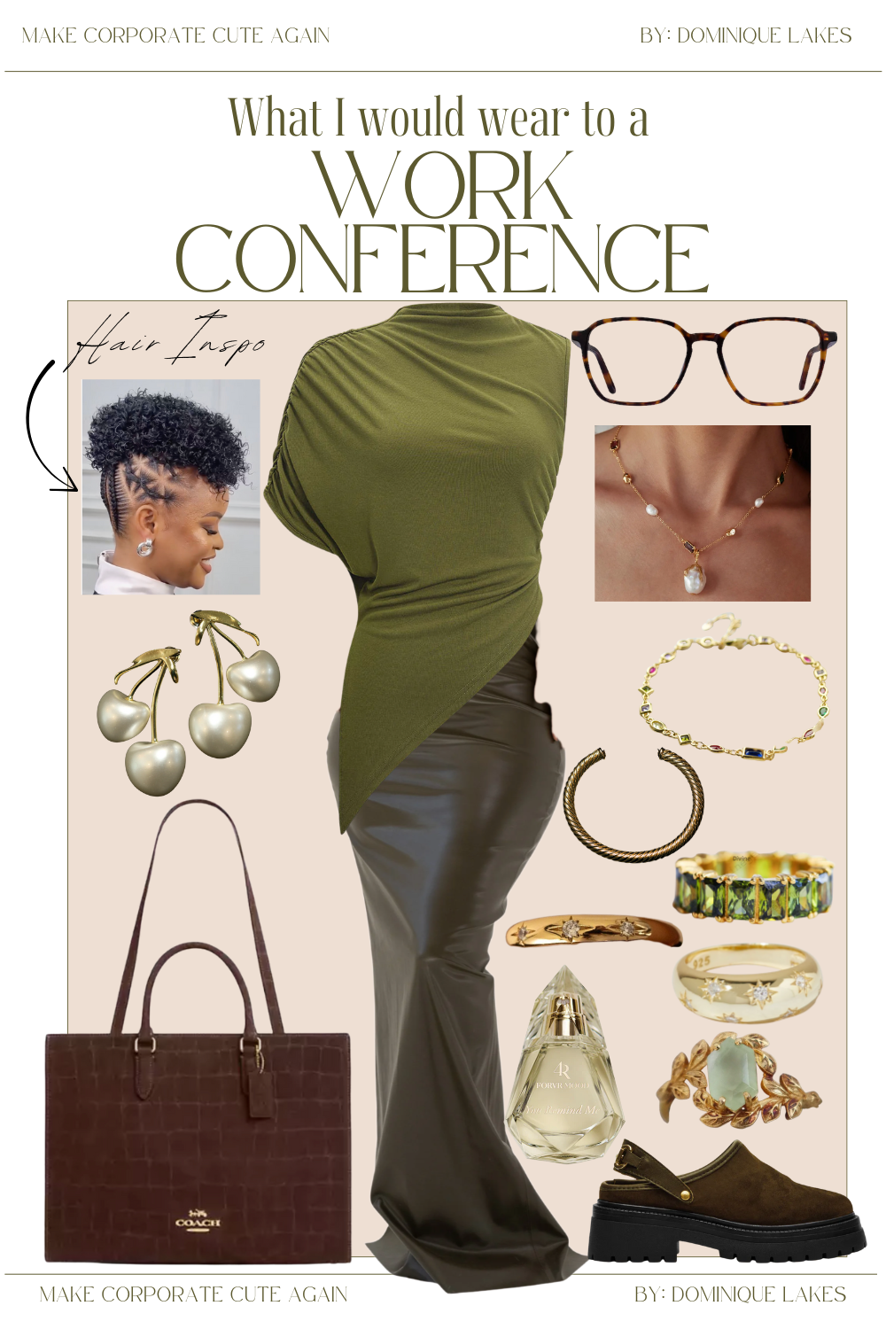 Sleek Work Conference Outfit Inspo | Business Casual | Workwear for black women