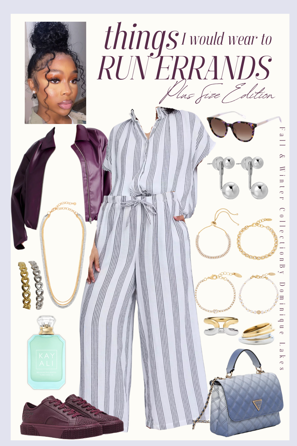 Running Errands Plus Size Edition | Casual Streetwear | Rainy Day Outfit