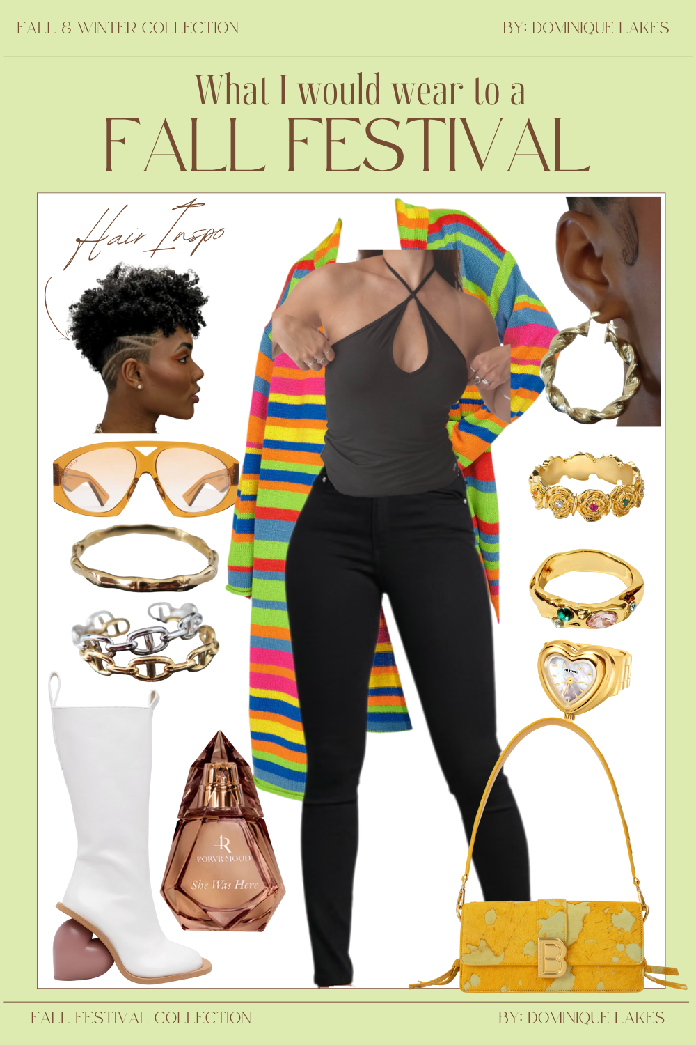 Fall Festival Outfit for Women | Fall Fashion Maximalist Outfit | Mid-size Fall Outfit