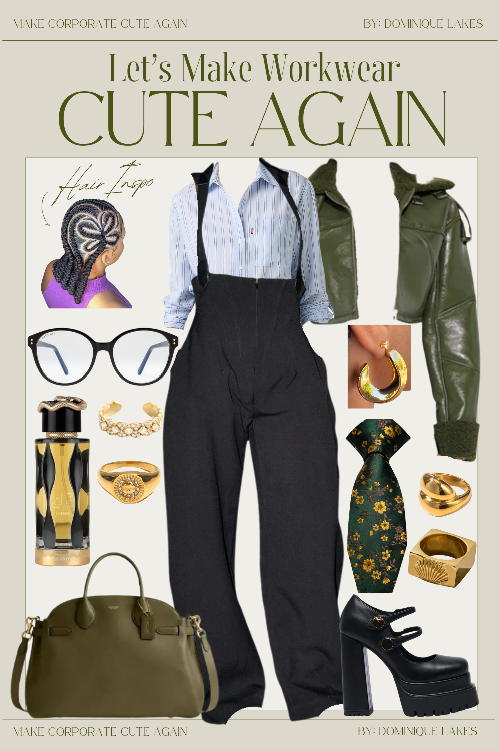 Chic Workwear Inpso | Business Casual Outfit | Fashion Maximalist Corporate Inspo