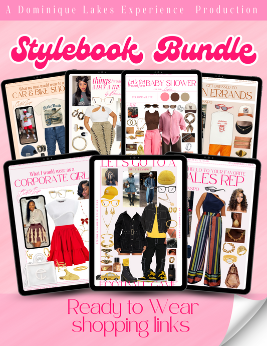 Comfortable and Casual Stylebook - 7 Piece Set
