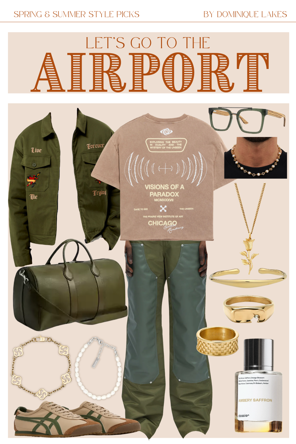 Let's Go To The Airport Outfit | Mid-Size Men Outfit