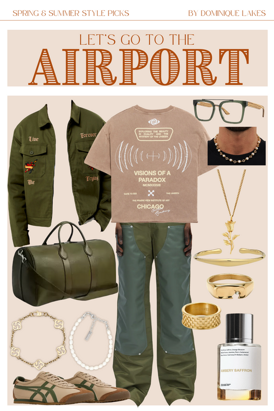 Let's Go To The Airport Outfit | Mid-Size Men Outfit